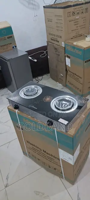 Qasa Tabletop Gas Stove With 2 Burners