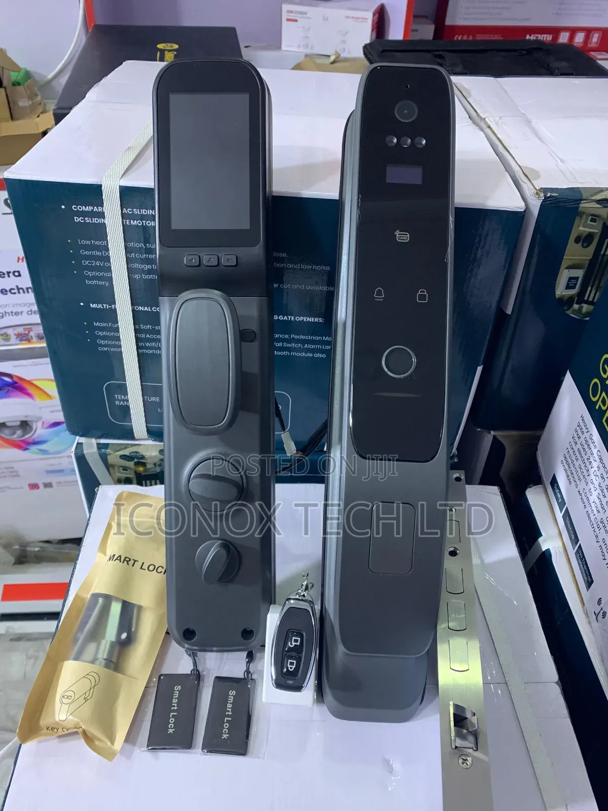 Smart Lock 3d Face Recognition,Fingerprint,Card Remote Button,Code,App