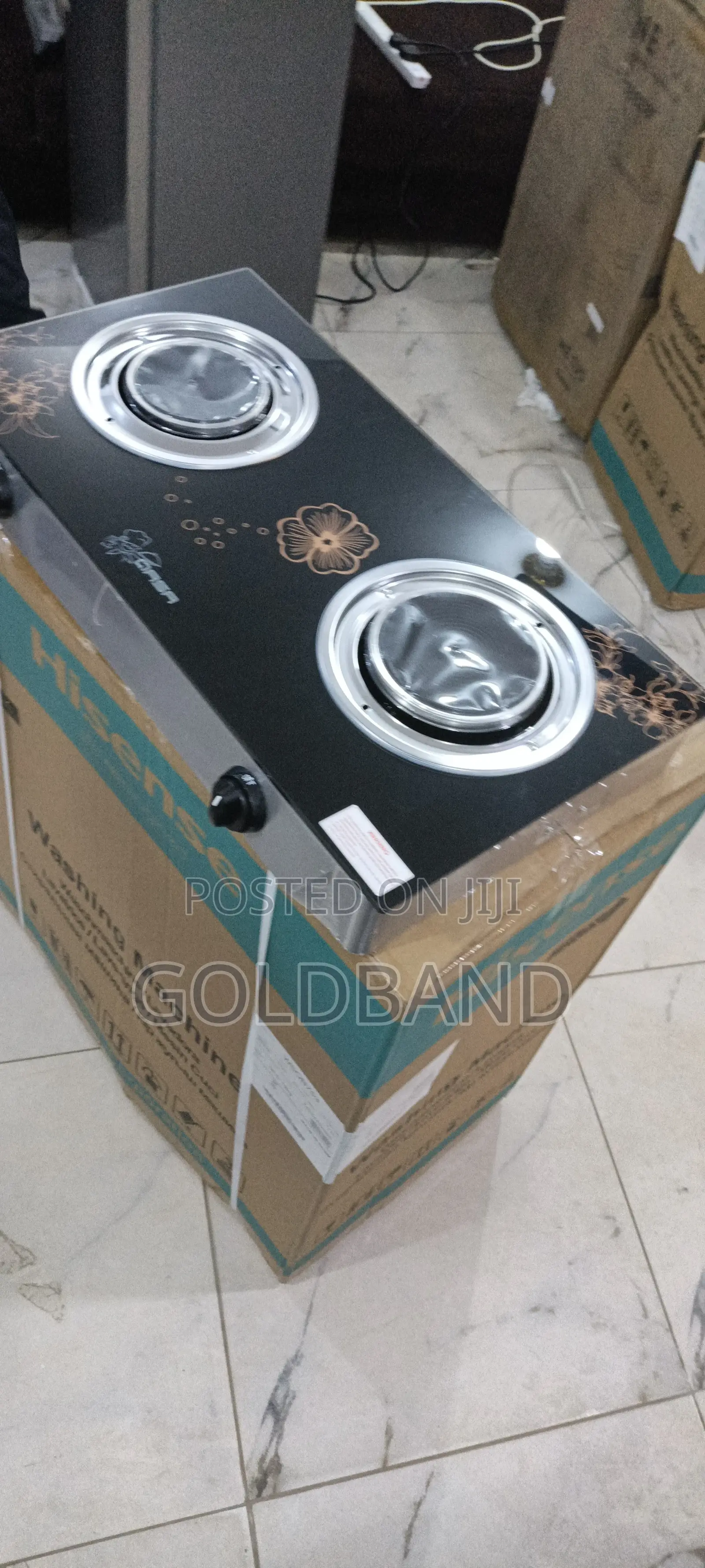 Qasa Double-Flame Tabletop Gas Stove