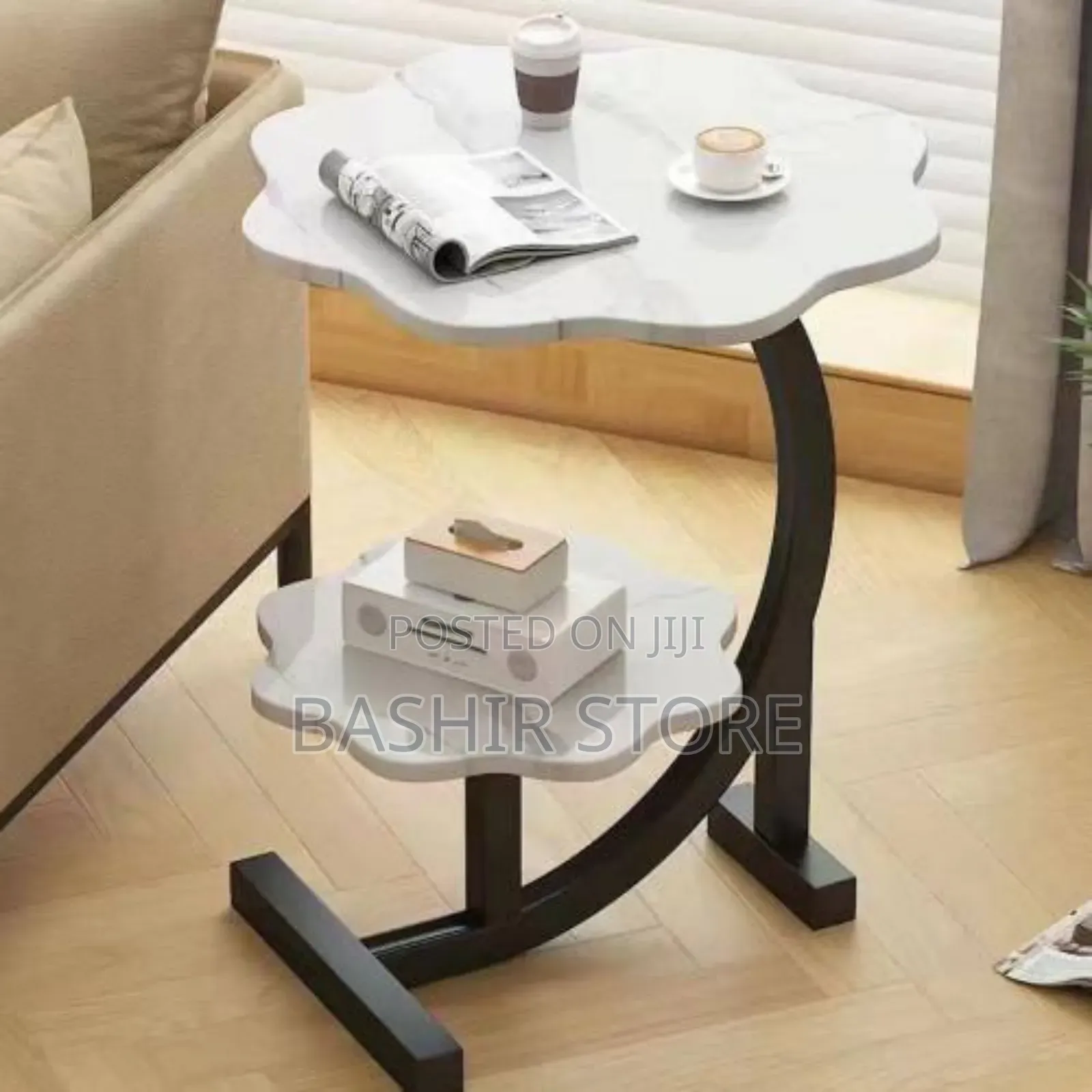 2 Layers Flower Shape Table