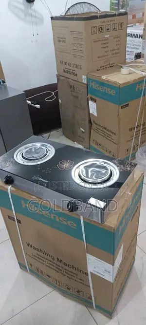 Qasa Home-Use Double Burner Gas Cooker