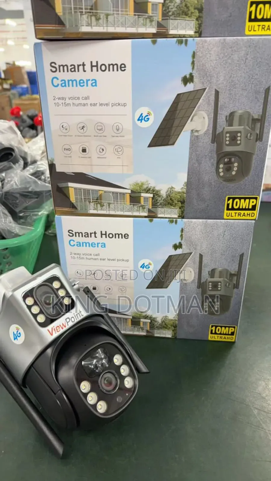 4g PTZ CCTV Camera (Dual Lens)
