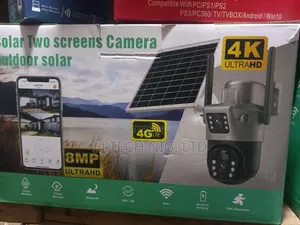 2 Lens V380 4g Solar Camera