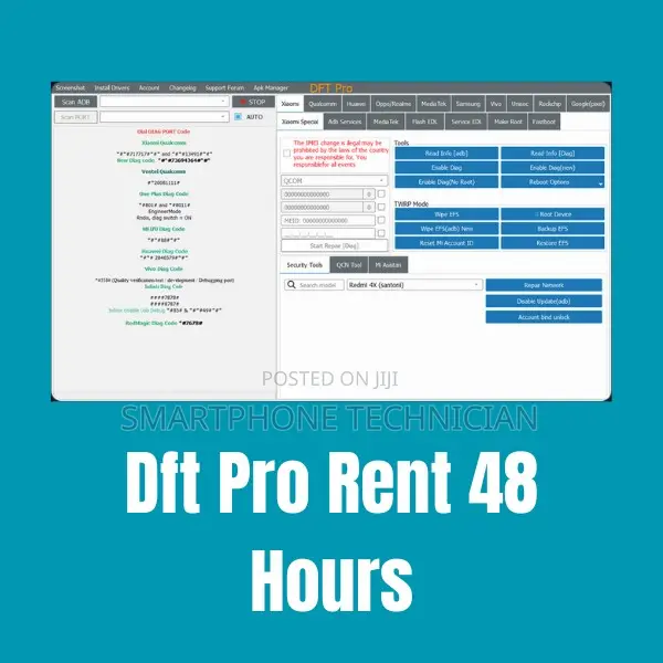 DFT Pro Rent 48 Hours