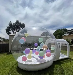 White Bubble Bounce House