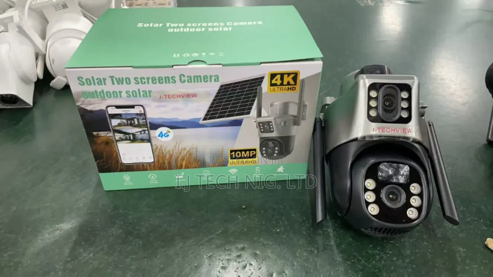 PTZ 4g Solar Camera V380