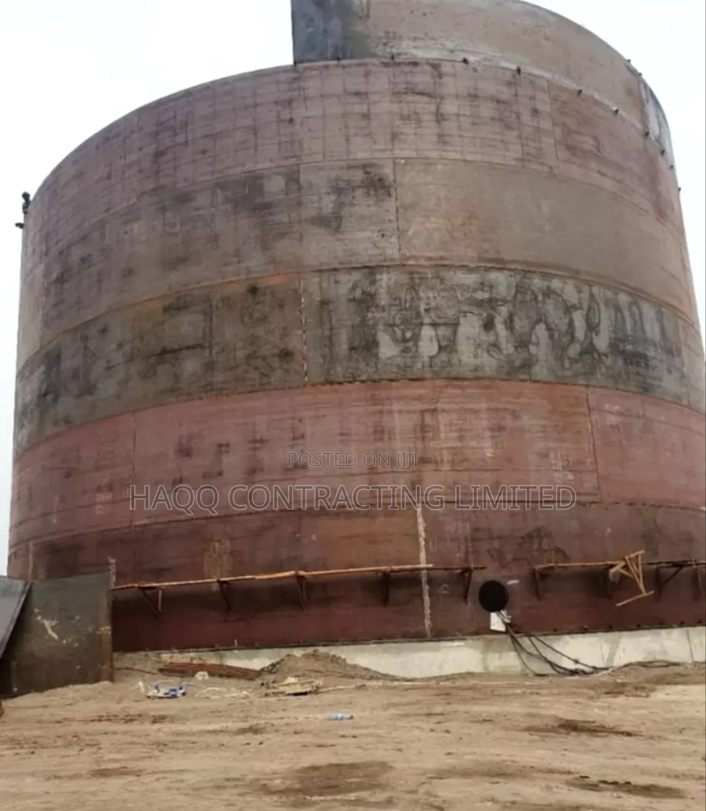 Tank Farm Fabrication, Construction