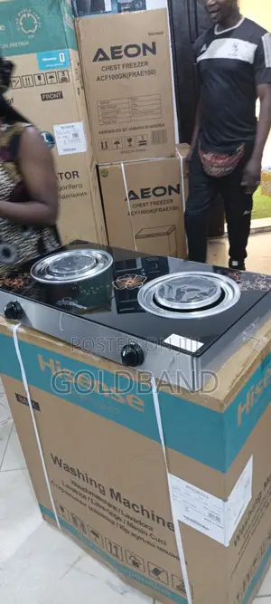 Qasa 2-Burner Gas Stove Space-Efficient