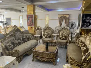 Executive Egypt, Chairs Complete 10 Seater With Center Table and Side