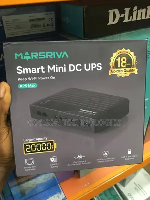 Marsriva 20,000mah Smart Mini Dc Ups (Router Powerbank)