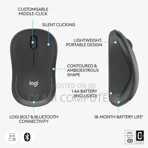 Logitech M240 for Business Silent Bluetooth Mouse