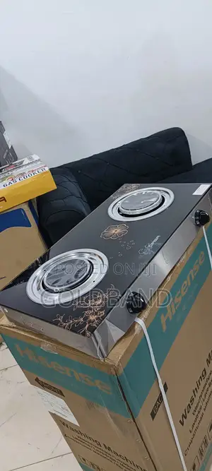 Qasa Dual-Burner Gas Cooker Compact Power