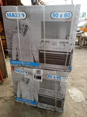 Maxi Gas Cooker 60×90 Cm (5 Burners) Inox