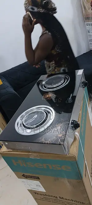 Qasa Double-Burner Gas Stove Strong Heat Output