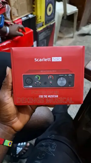 Original Focusrite Scarlett Solo 3rd Gen Audio Interface-Focusritesolo