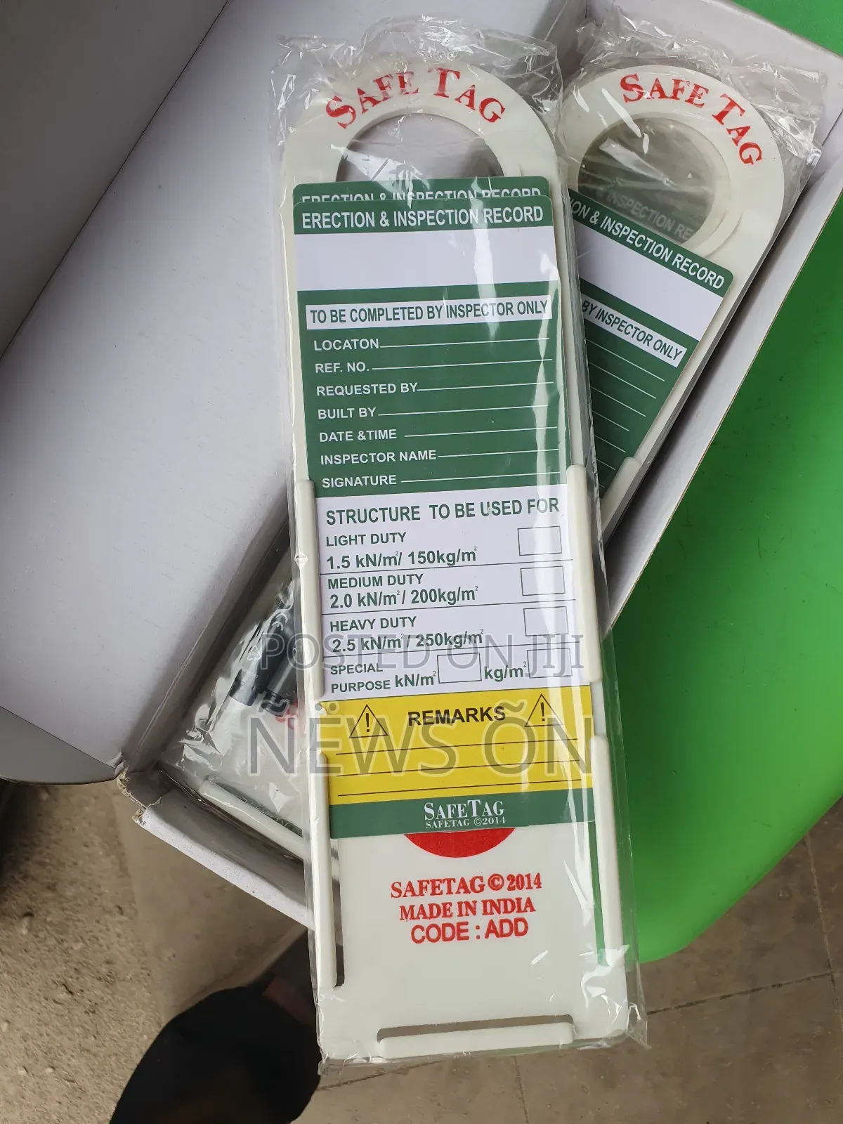 Safety Tags