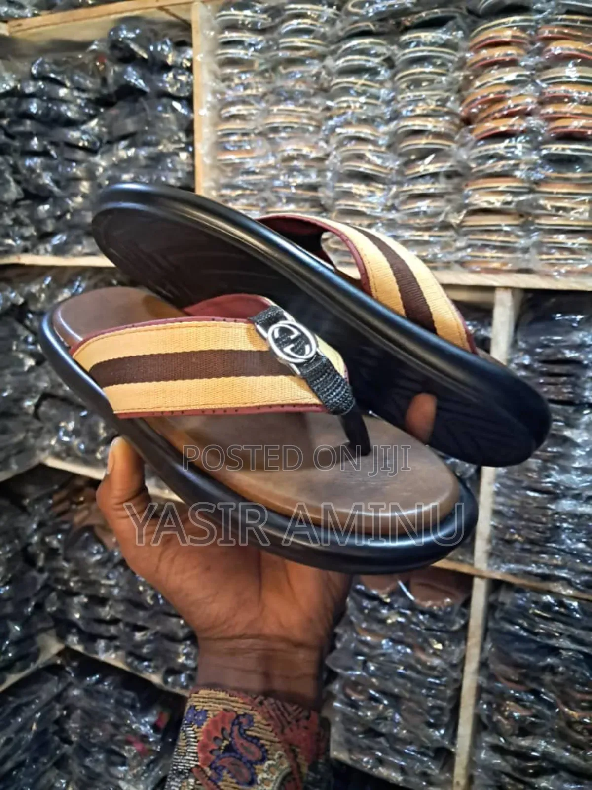 Men’S Classic Leather Sandals – Strong Comfortable