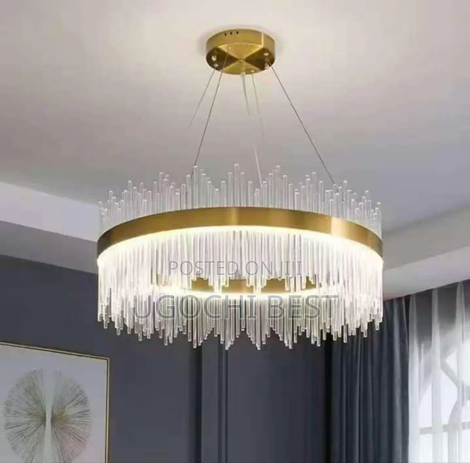 Gold Modern Chandelier Lights