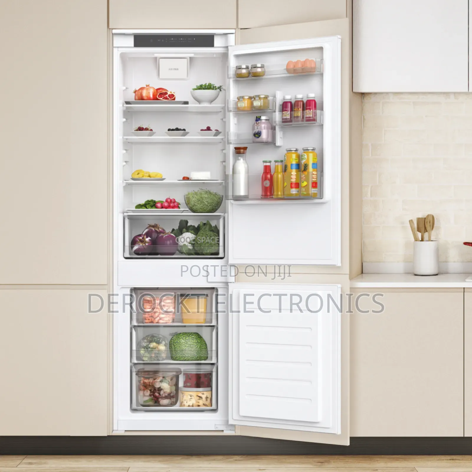 Hoover 70/30 Integrated Fridge Freezer 263l