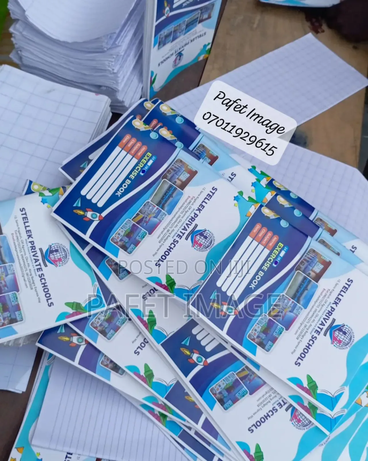 Custom Exercise Books For Schools | Bulk Production