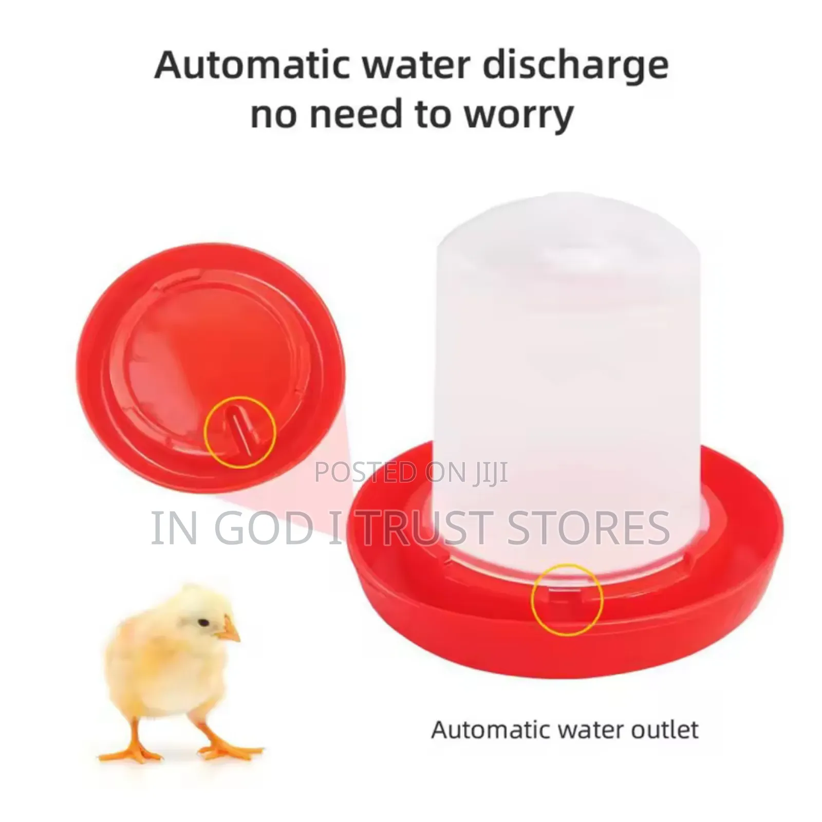 Chick Feeder Waterer Durable Plastic Feeding