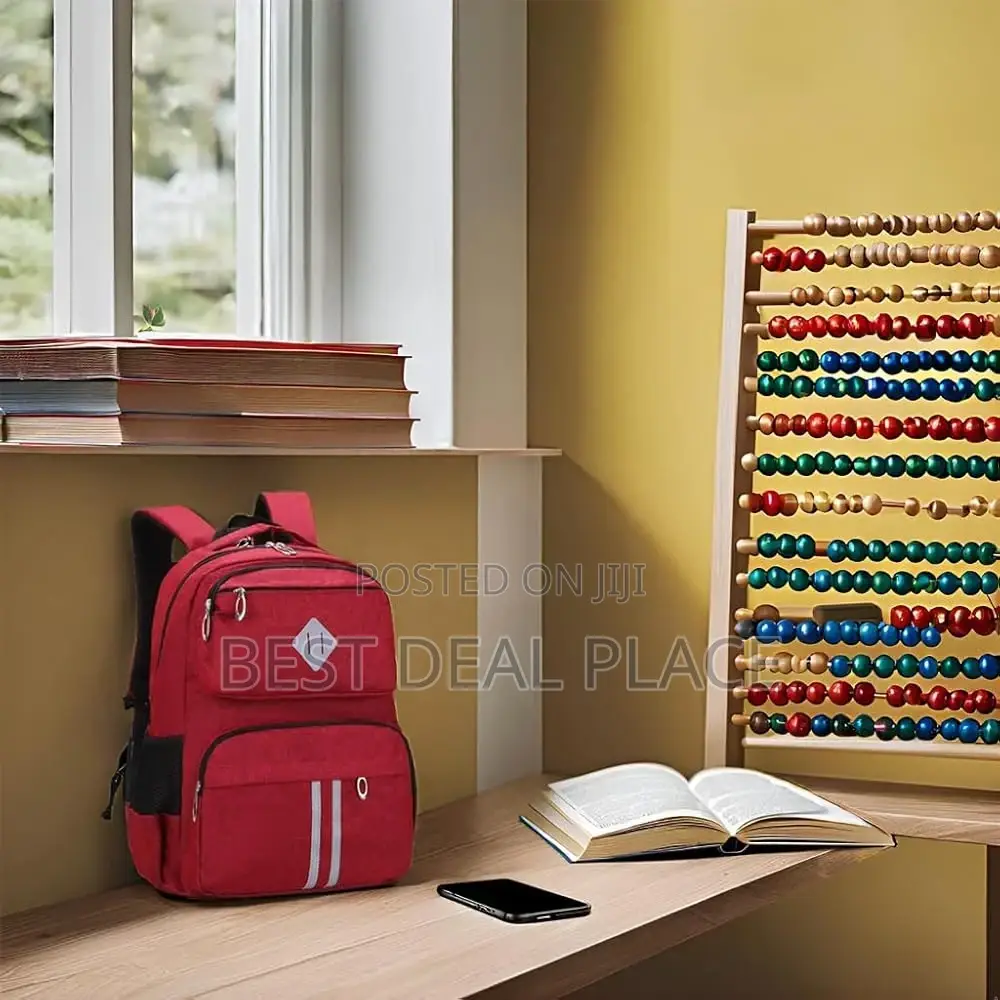 High Quality School Backpack Waterproof Reflective Multi-Pocket