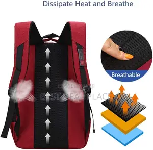High Quality School Backpack Waterproof Reflective Multi-Pocket