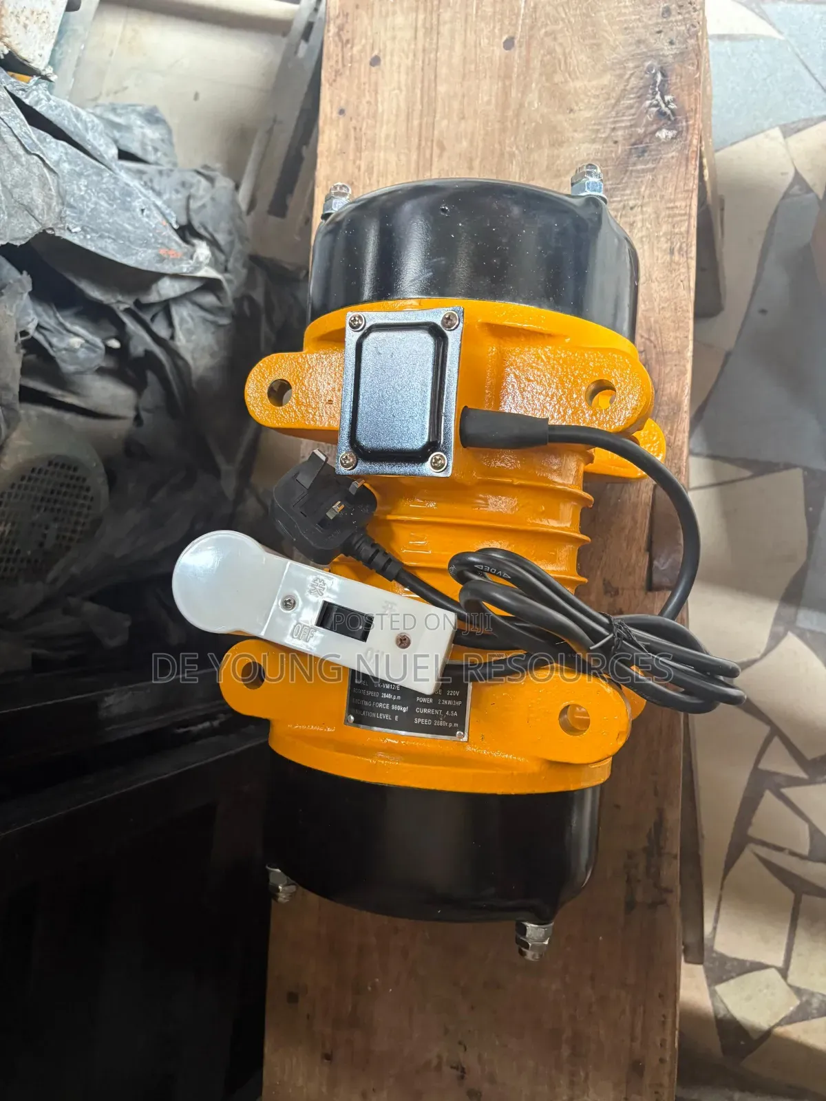 Quality Electric Vibrator 220v /Single Phase/3hp.