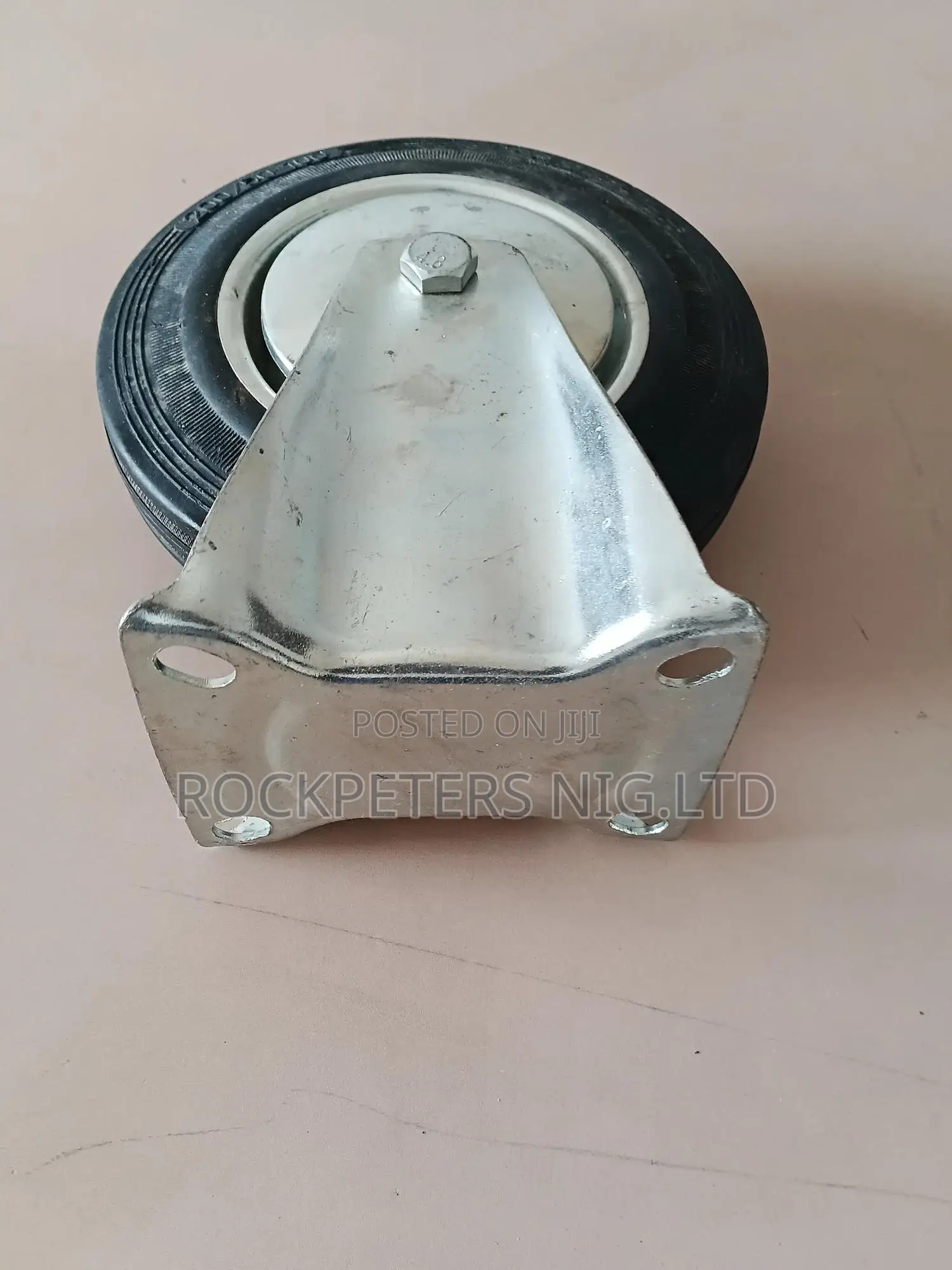 8"(200mm) Fixed Industrial Castor Wheel