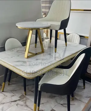 Luxury Imported Marble Dinning Set