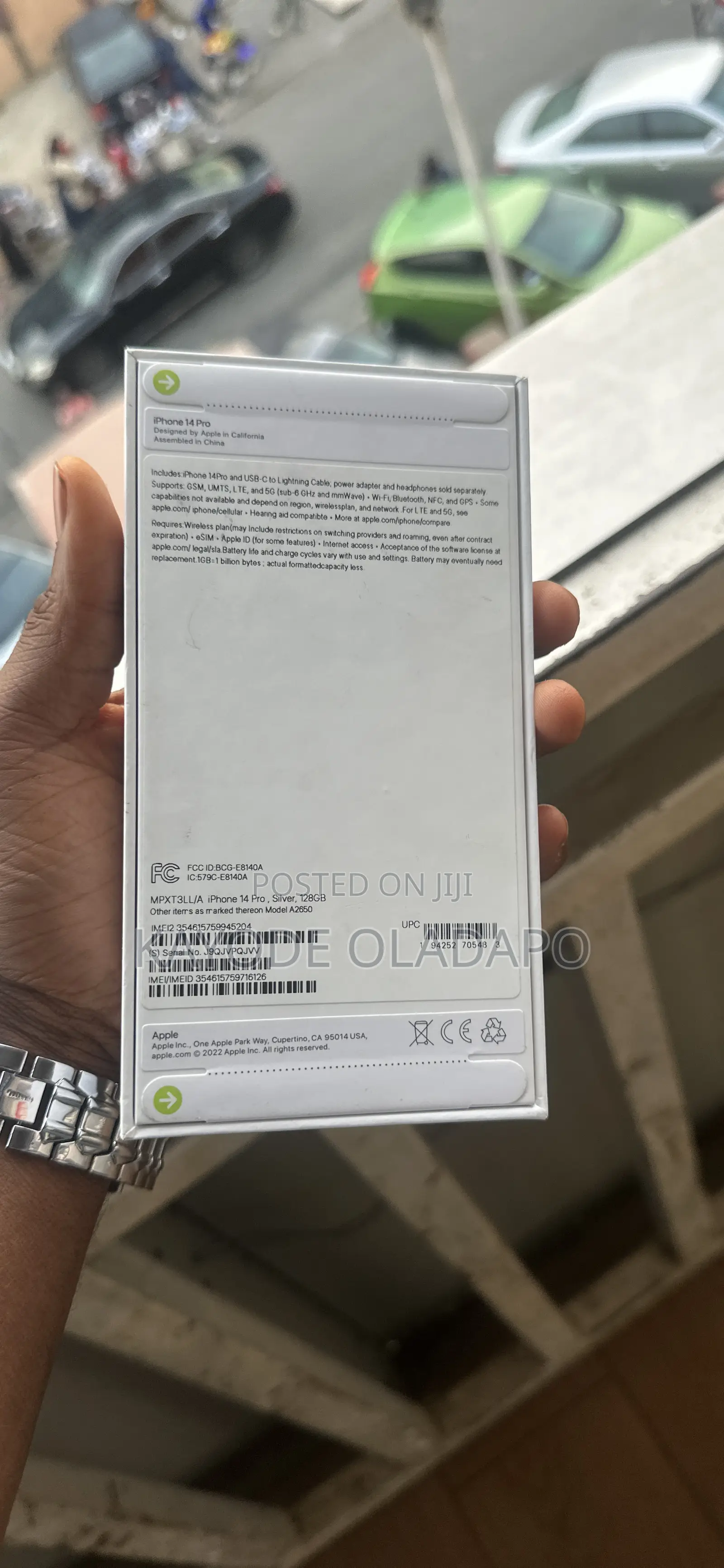 New Apple iPhone 14 Pro 128 GB Silver
