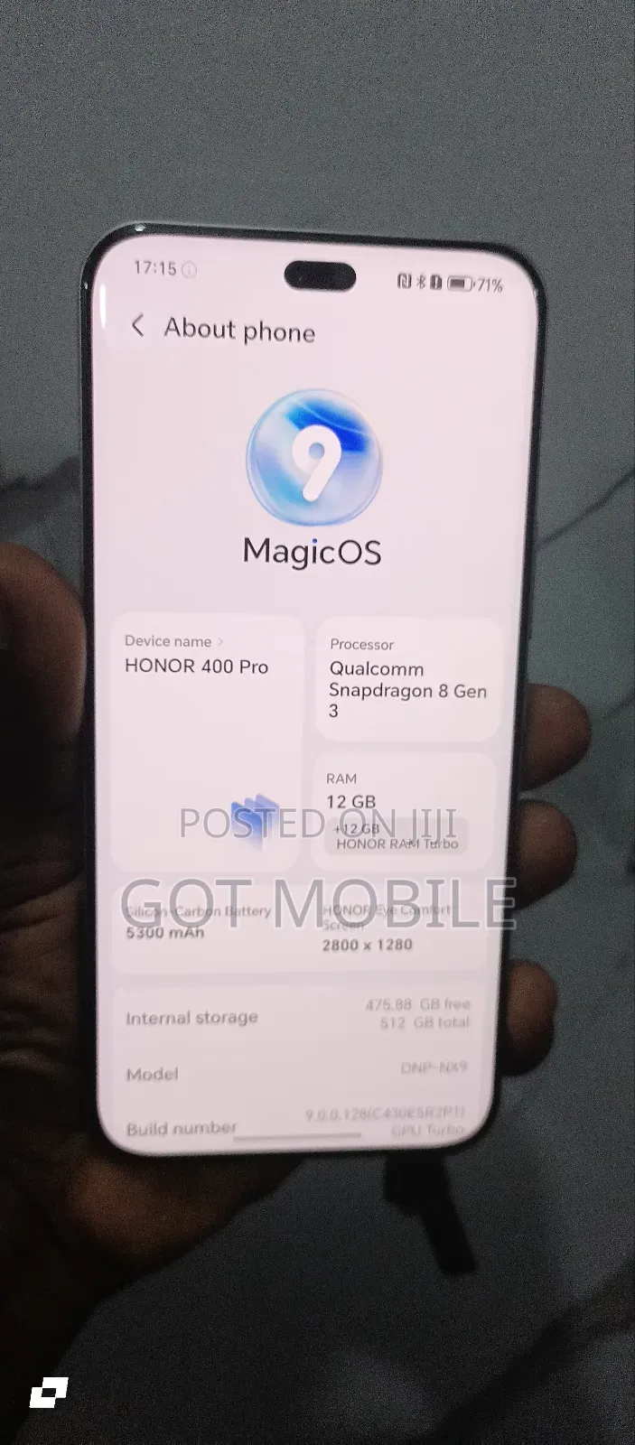 Honor 400 Pro 512 GB Silver