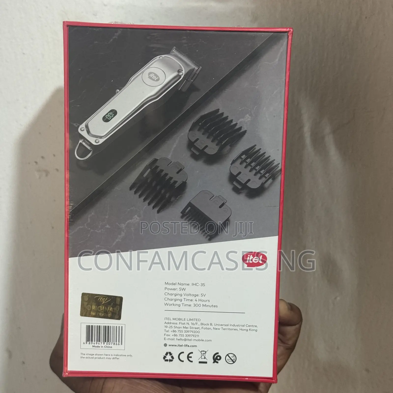 Itel Hair Clipper Classic 3 (Ihc-35)