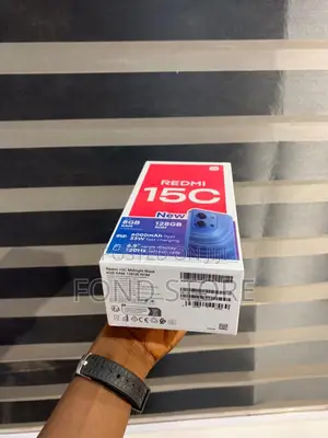 New Xiaomi Redmi 15C 4G 128 GB Black