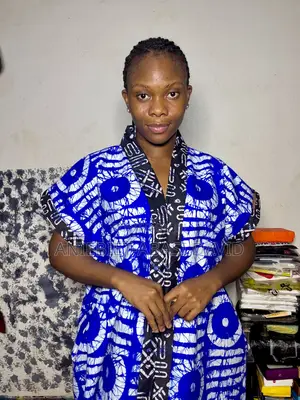Short Ankara Bubu Dress