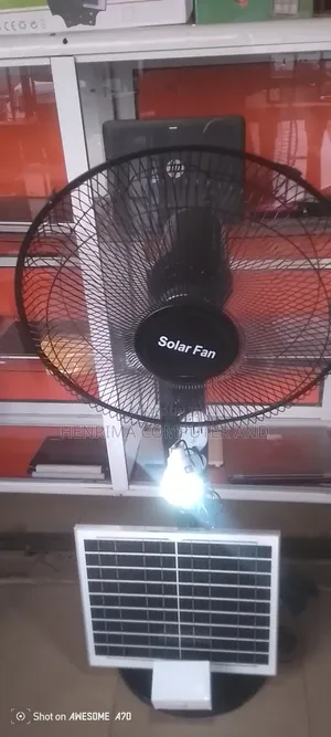 Solar Standing Fan