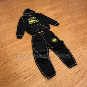 Corteiz Honey Black Tracksuit Collection