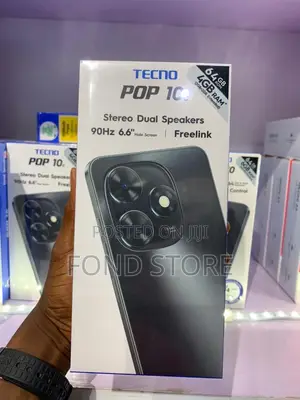 New Tecno Pop 10C 64 GB Gray