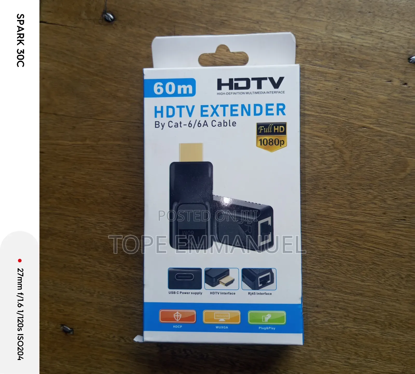 60m Hdmi Extender Over Cat6/6a Cable