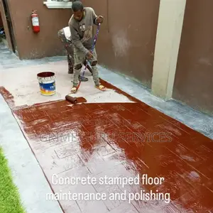 Concrete Stamp Floor Panting