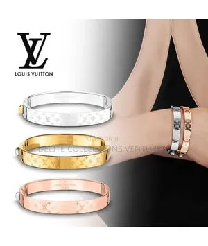 Louis Vuitton Nanogram Cuff Bracelet