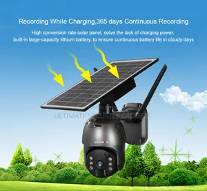 4g Sim Solar Powered PTZ Speed Dome Camera With Free MTN Sim Card