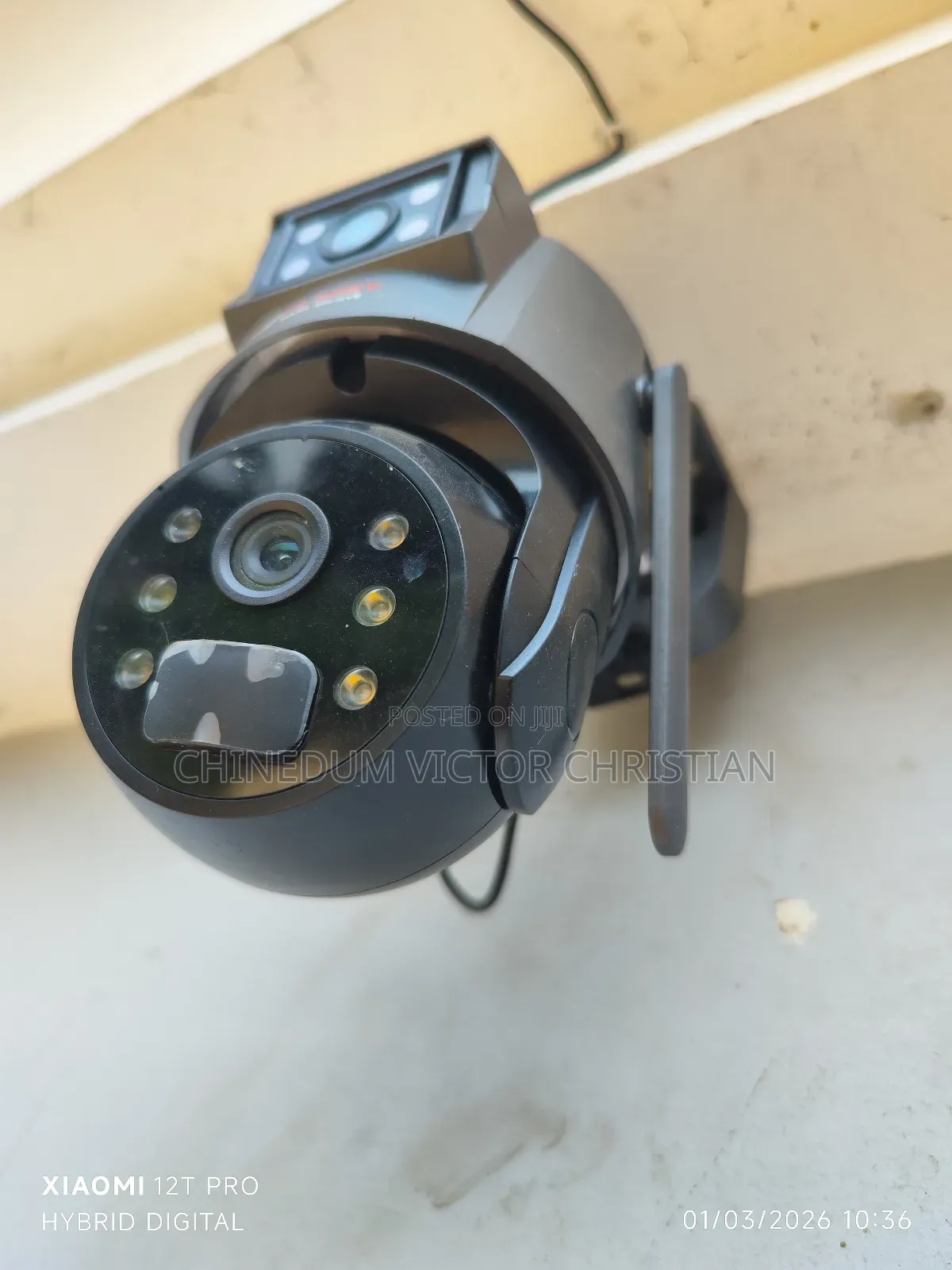 Solar PTZ Camera Installation