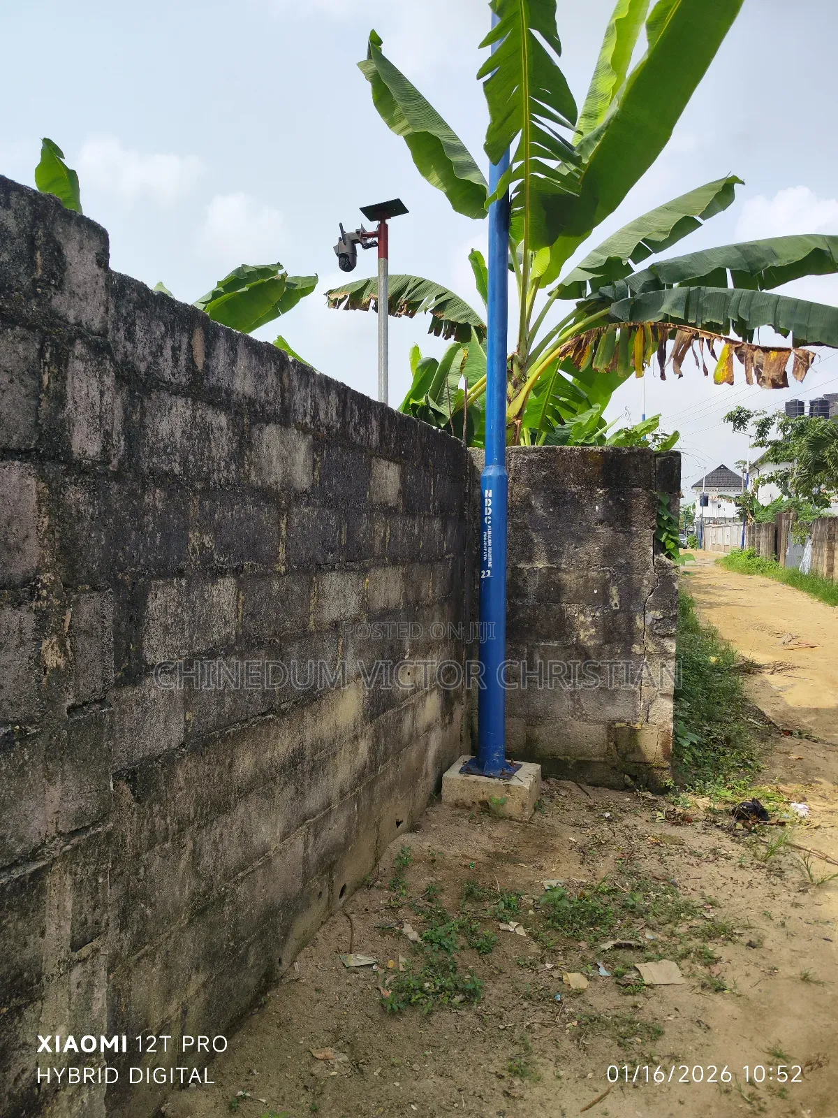 Solar PTZ Camera Installation
