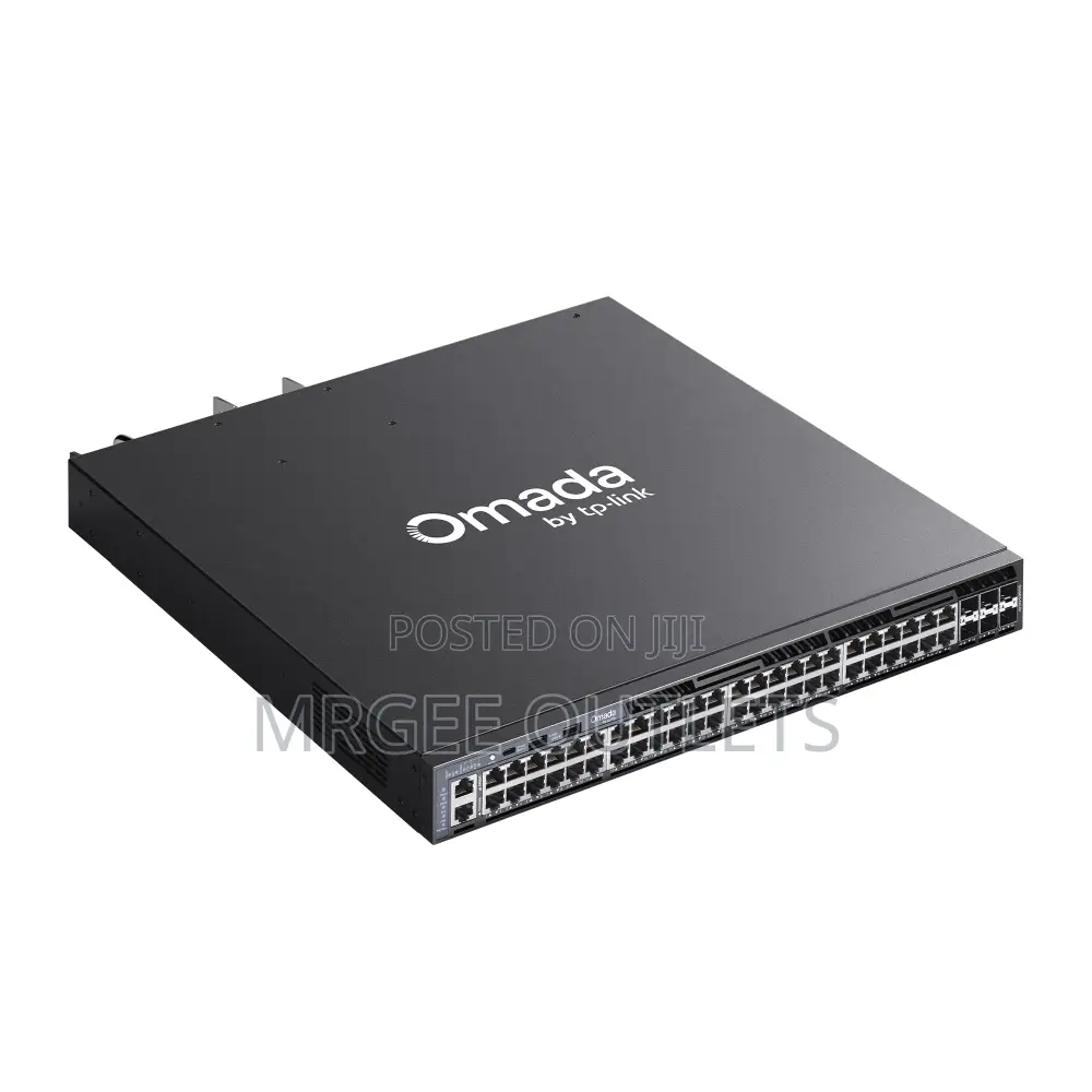 Tp-Link Omada 48-Port Gigabit Stackable L3 Managed Poe+ Switch With 6
