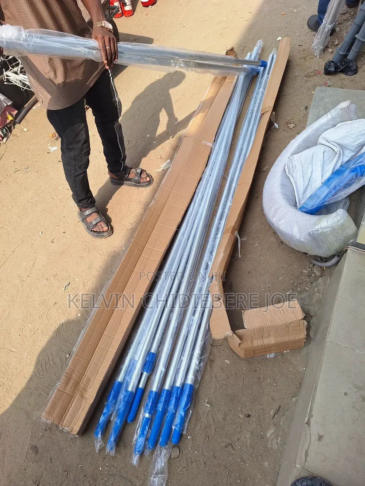 Swimming Pool Telescopic Cleaning Pole