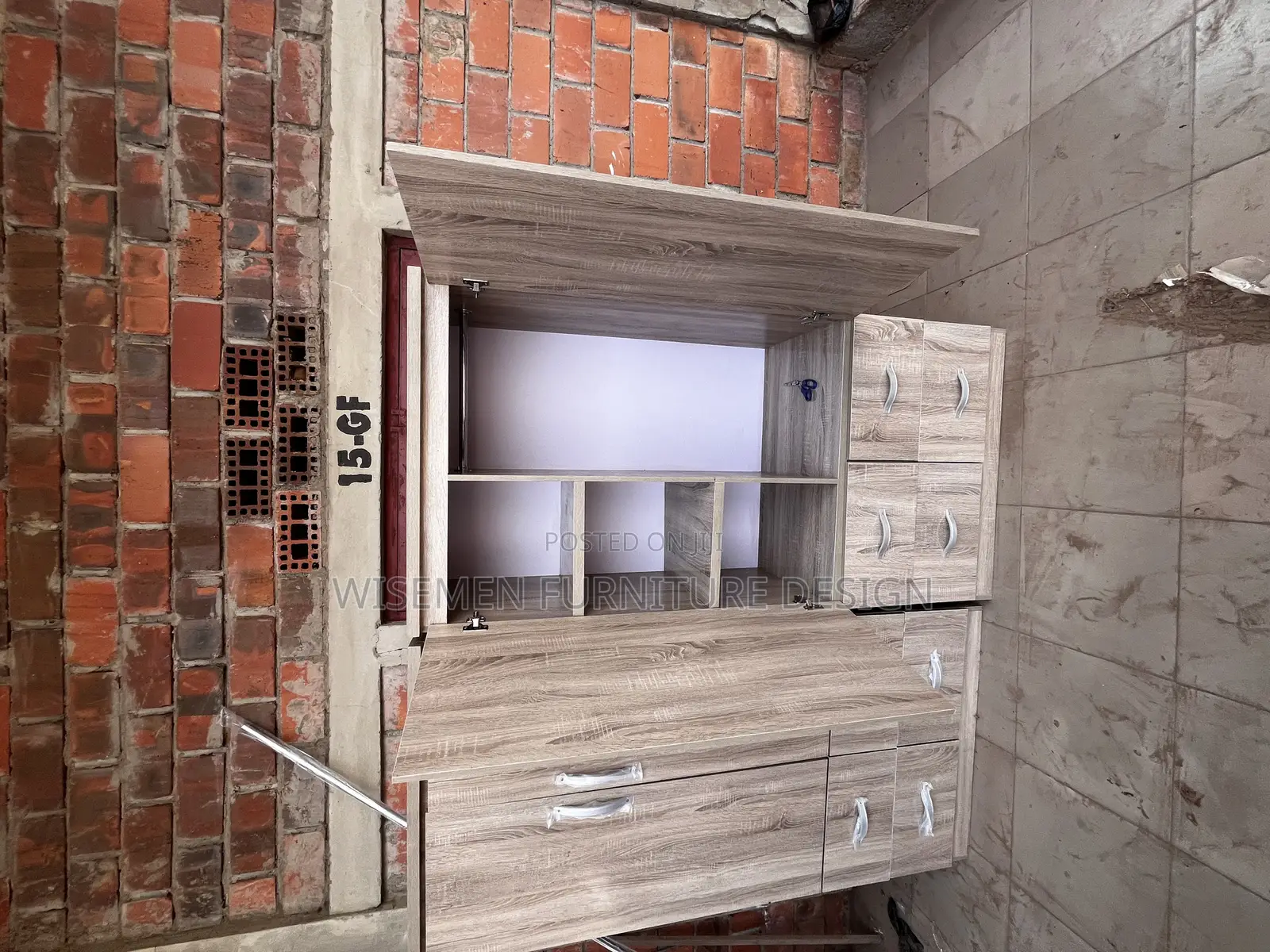 Two Doors Wardrobe With Four Drawers