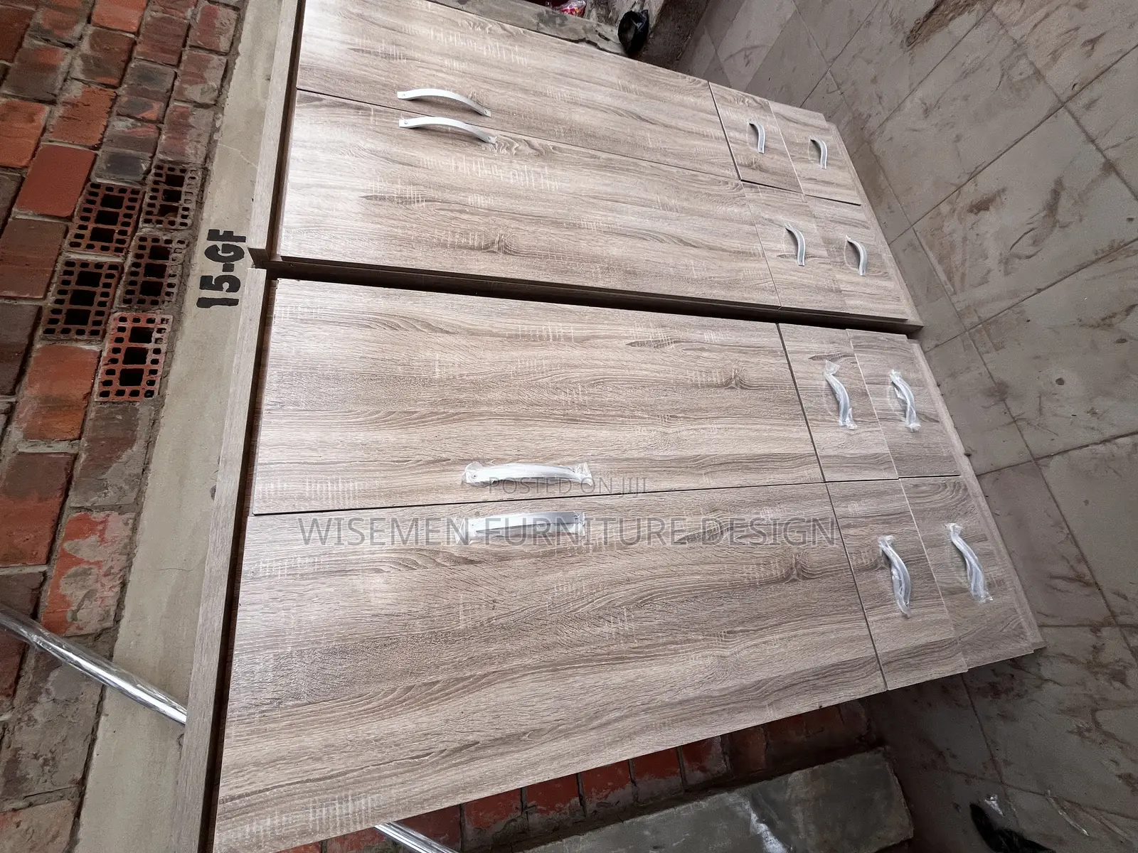 Two Doors Wardrobe With Four Drawers