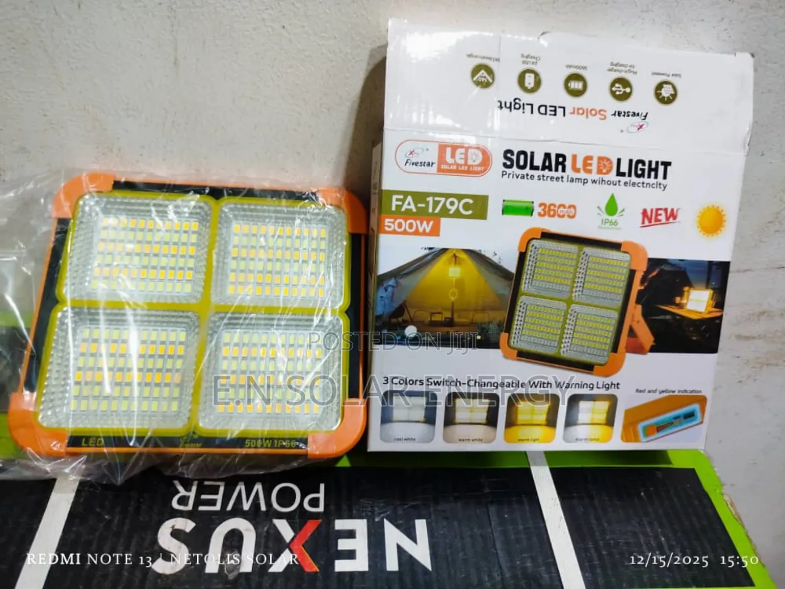 Solar Kit Light Available