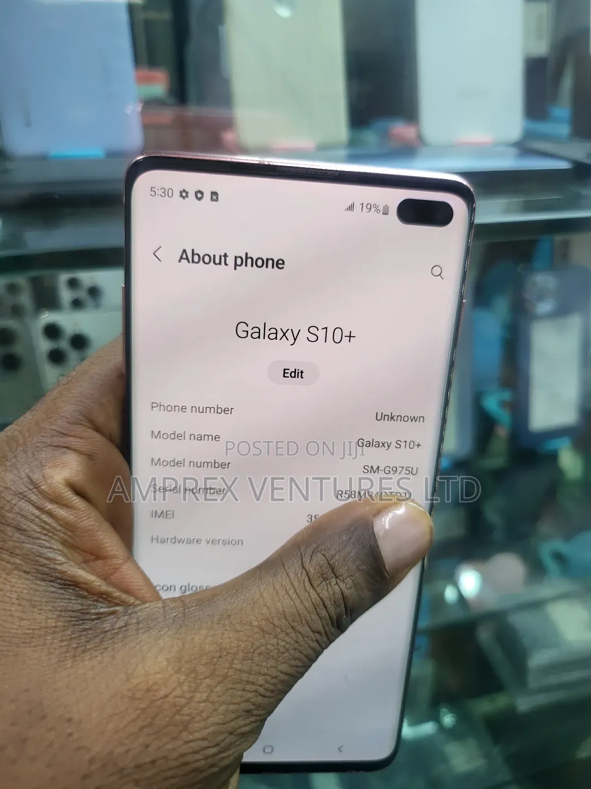 Samsung Galaxy S10 Plus 128 GB Orange